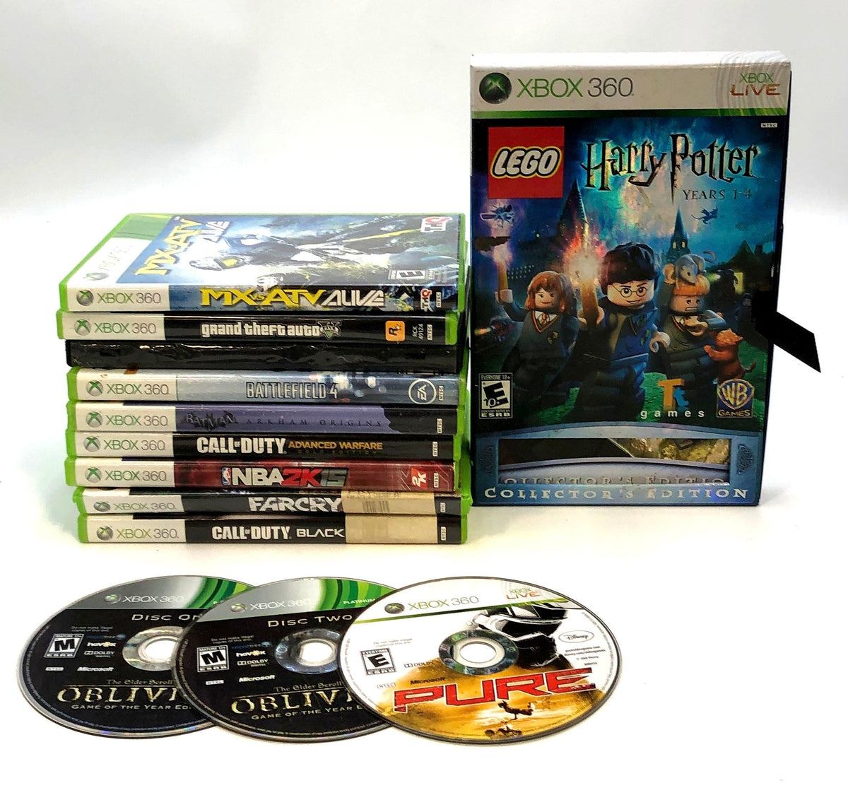 GTA V Call of Duty LEGO Harry Potter 12 Xbox 360 Game Lot Microsoft