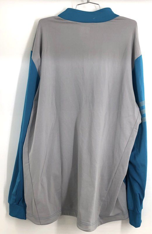 adidas Men's Golf ADI COMPQZLYR Quarter Zip Pullover Blue Gray NWT Sz 2XL