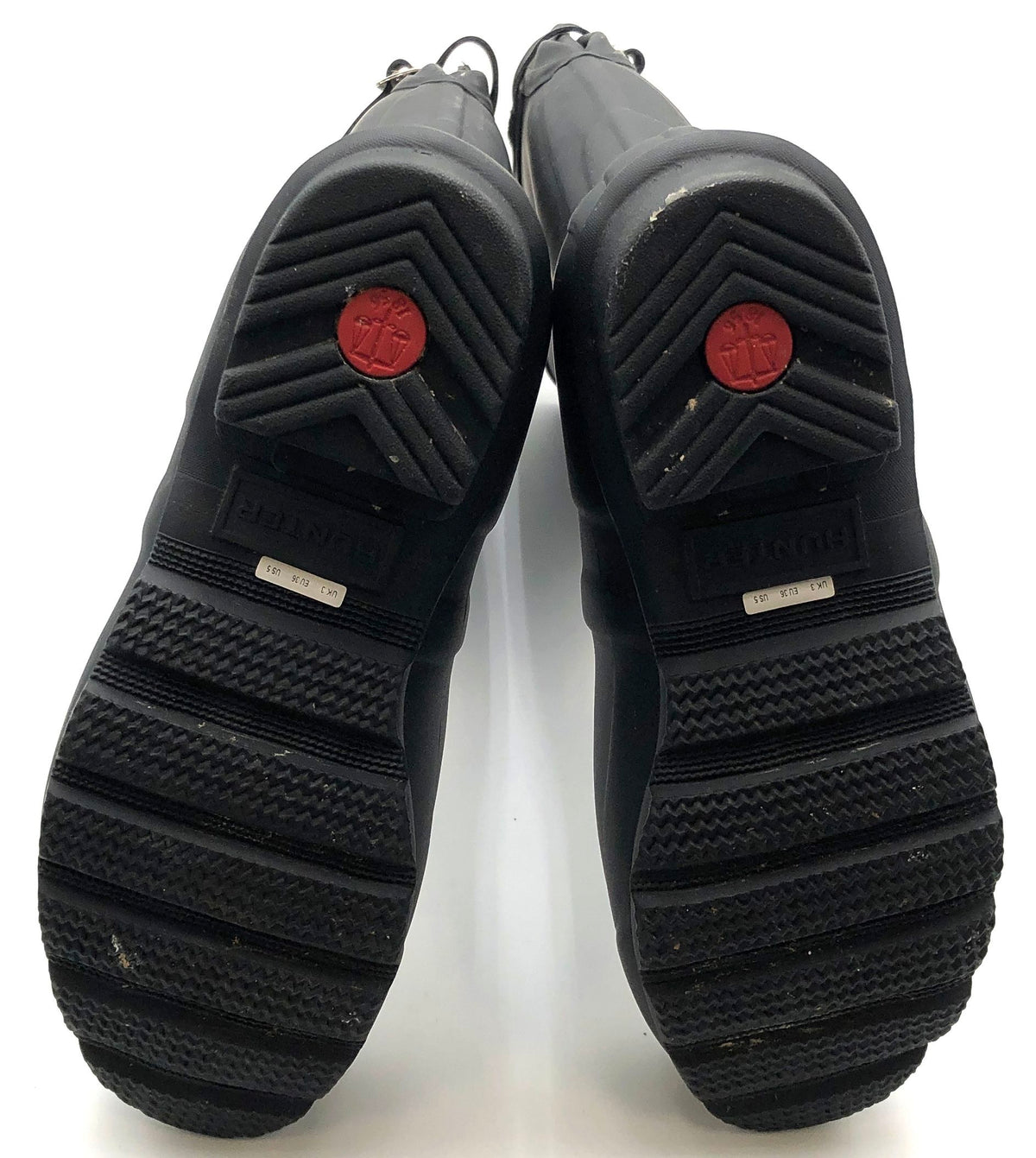 Hunter Original Tall Matte Black Rubber Rain Boots Women's Size 5