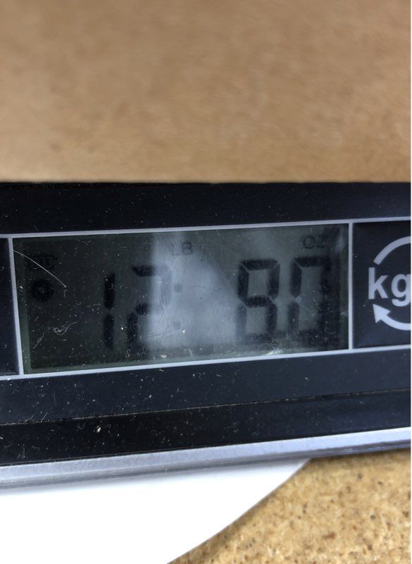 12:8.0lbs. Lot Of Mixed Sports Baseball, Football Cards. Medium Box, Unsorted