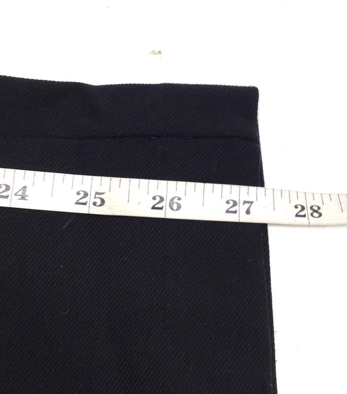 Ann Taylor Women's Black Viscose Blend Tapered Trousers Pants Sz 4