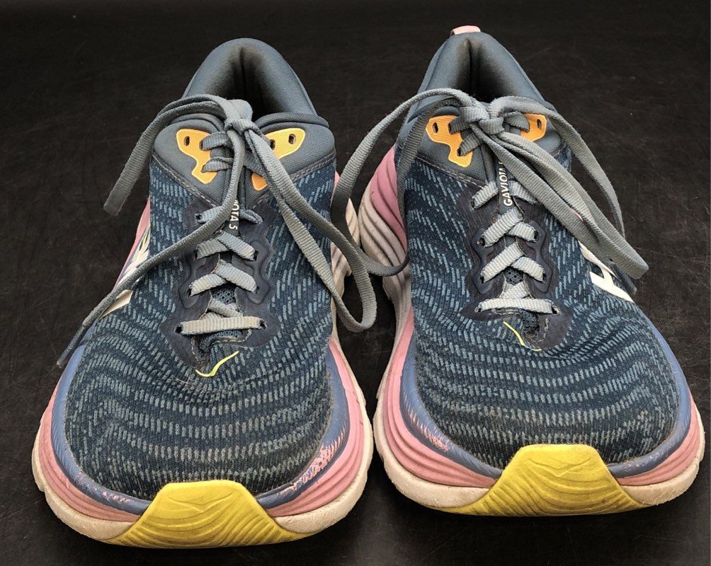 Hoka One One Women's Gaviota 5 Blue Athletic Shoes - Size 7B