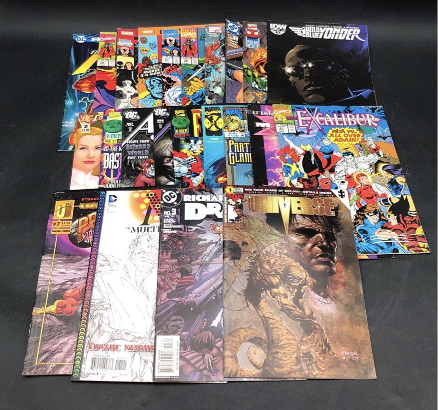 Comic Book Lot Marvel DC Image Modern Age Mixed Superhero 25 Comics