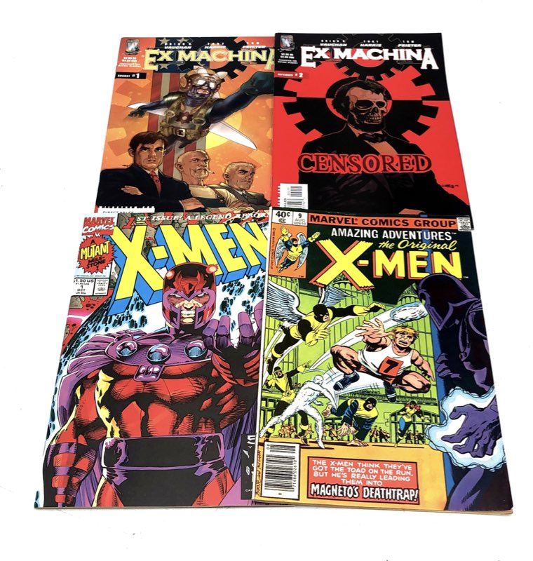 Comic Book Lot Marvel DC Image Valiant 1970s-2000s Superhero Approximately 25