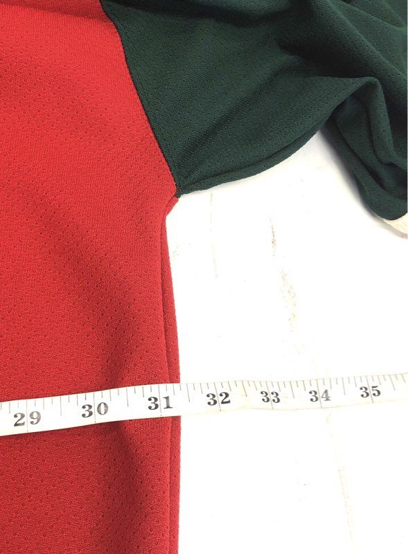 Vintage Y2K KOHO Men's Minnesota Wild NHL Hockey Jersey Red Lace Up Canada Jumbo