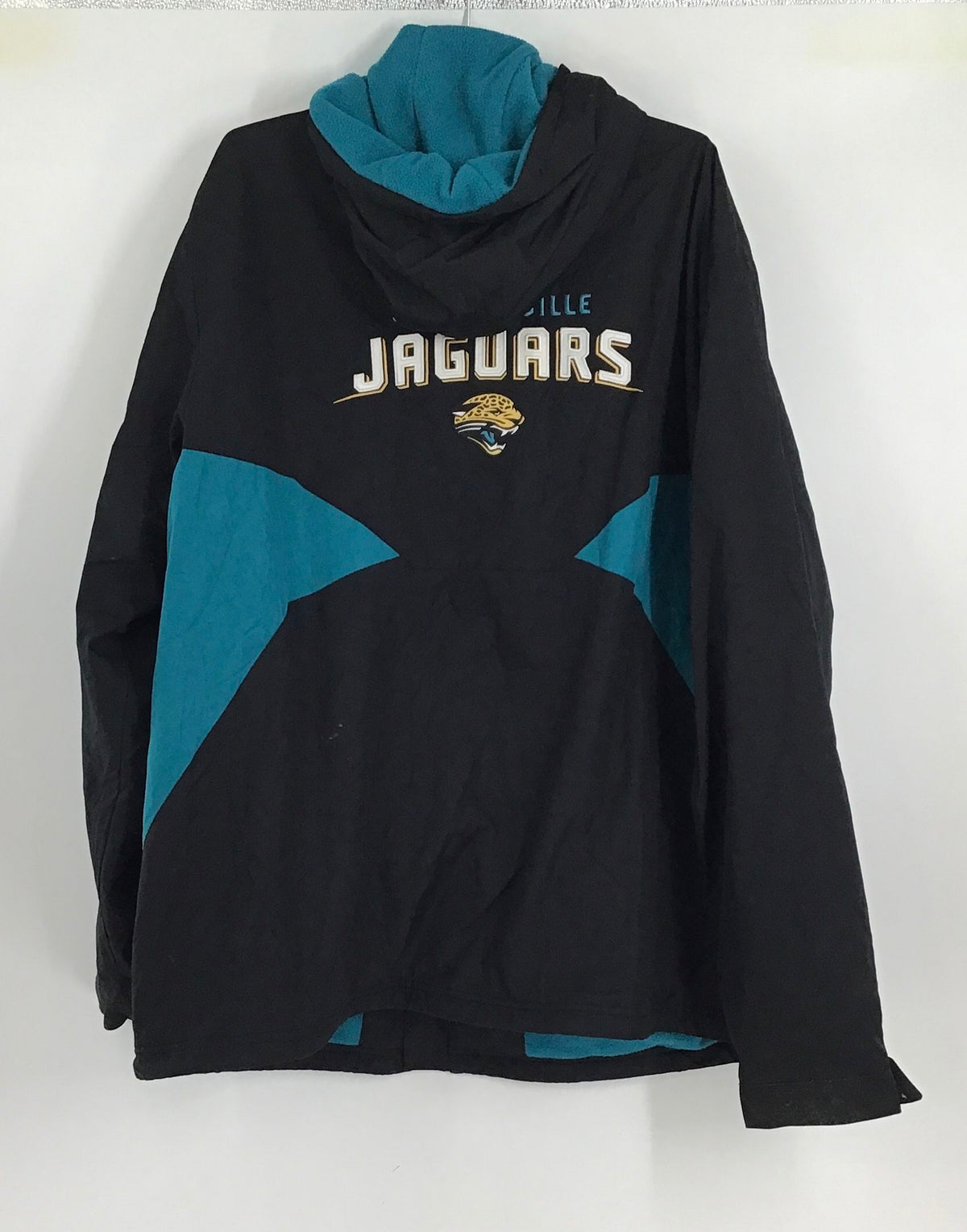 Reebok Men&#39;s Black Jacksonville Jaguars NFL Full-Zip Jacket - Size XL