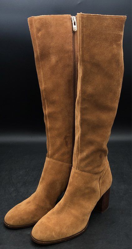 Antonio Melani Women's Brown Leather Riding Boots - Size 6.5M