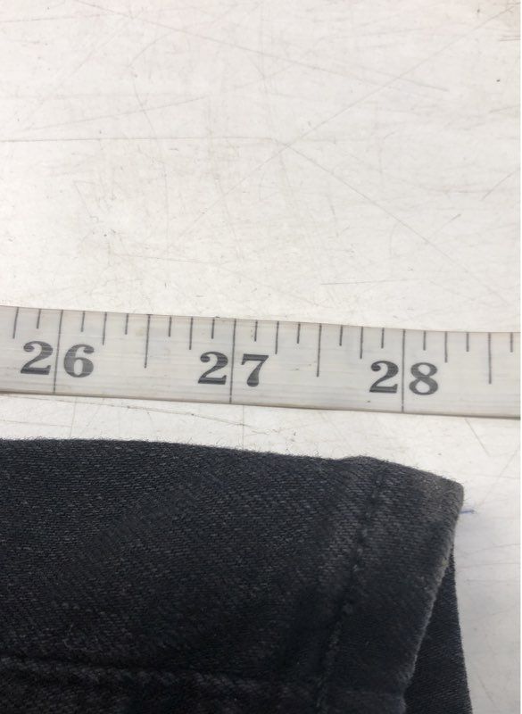 Madewell Women's Curvy Roadtripper Black High Rise Skinny Jeans Size 31