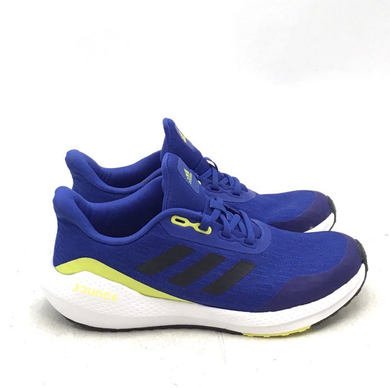 Adidas Men&#39;s EQ21 Run GV9933 Blue Low-Top Running Shoes - Size 5