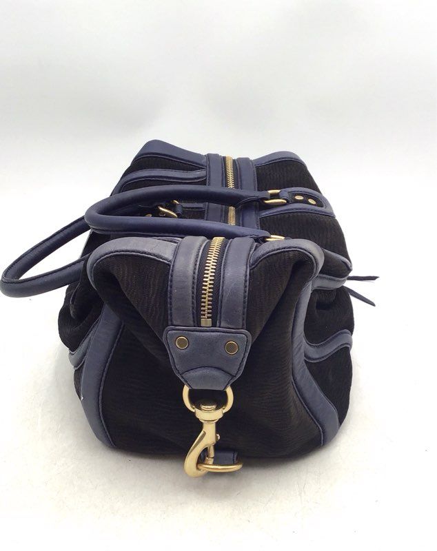 Rebecca Minkoff Women&#39;s Navy Blue MAB Bombe Double Handles Duffel Bag