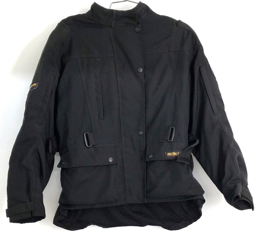Joe Rocket Women's Black Ballistic Series Motorcycle Jacket Sz M