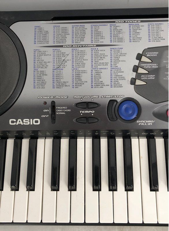 Casio CTK-551 61 Key Digital Display Electronic Keyboard