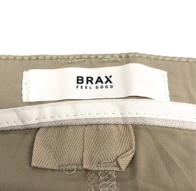 Brax Women's Tan Style Randa S Tapered Chino Pants Sz 12