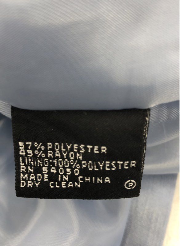 NWT Kasper Women's Blue Two Piece Skirt Suit Set - Size 2P