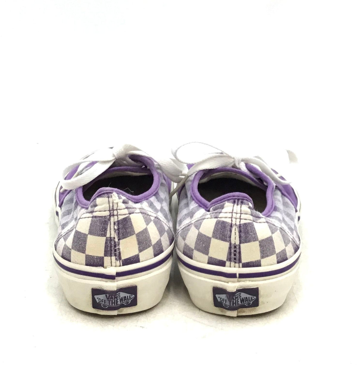 Vans Men&#39;s Off The Wall Purple Skateboarding Athletic Shoes - Size 7.5