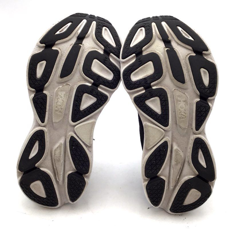 Hoka Bondi 8 Black White Women's Running Shoes Size 7B