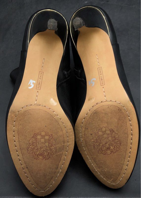 Vince Camuto Women's VC Vinisha Black Booties - Size 8.5M