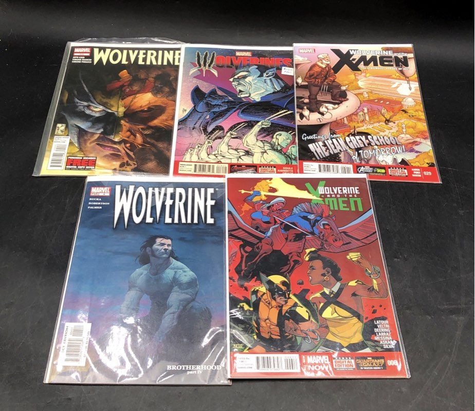 Marvel Wolverine Comic Book Lot Modern Age Superhero 25 Comics