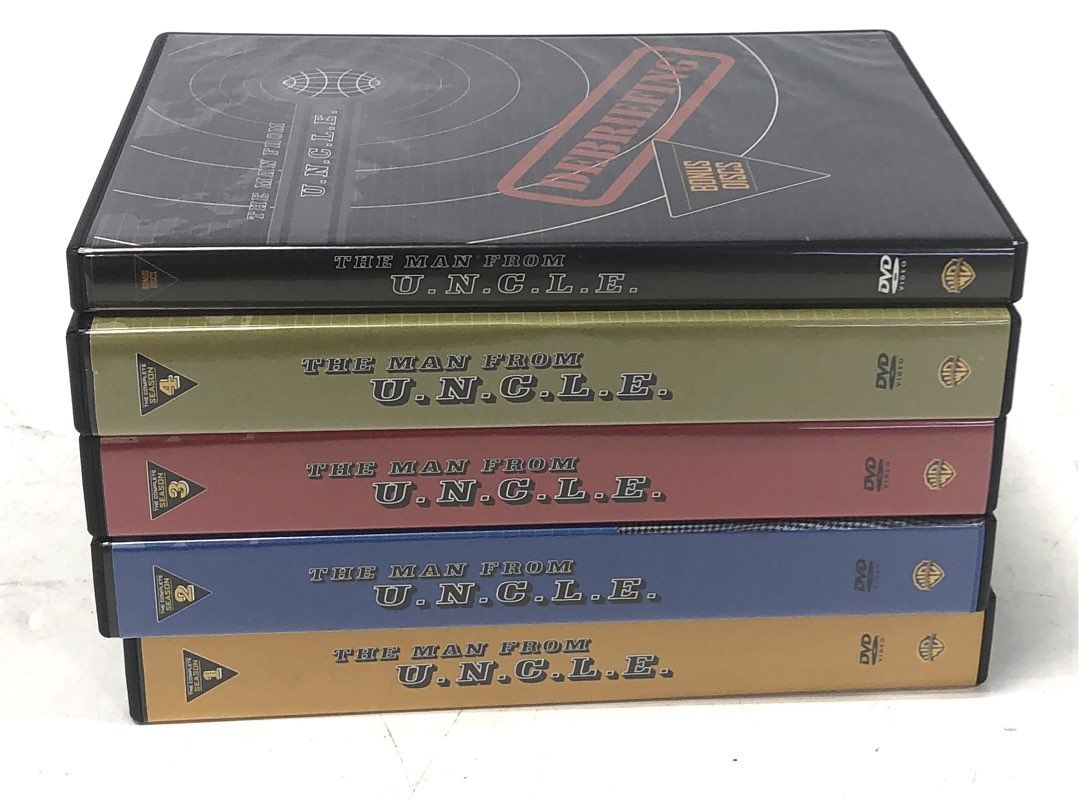 The Man From UNCLE Complete Series DVD Box Set All Seasons + Bonus Discs