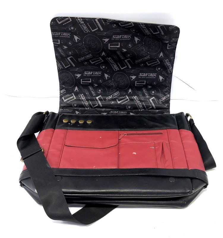 Star Trek The Next Generation TNG Command Uniform Messenger Bag Satchel Laptop
