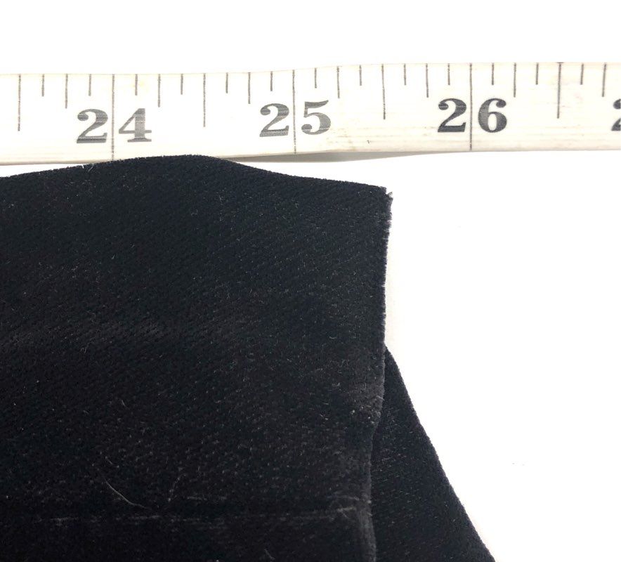 J.Crew Women's Black Italian Velvet Cameron Slim Crop Pants Sz 2 NWT