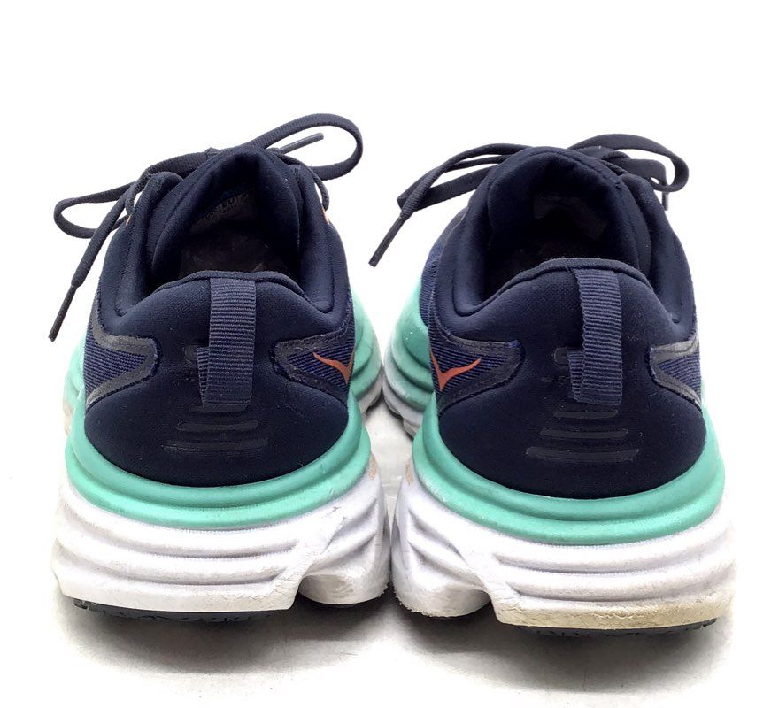 Hoka One One Women's Bondi 8 Blue Athletic Shoes - Size 10