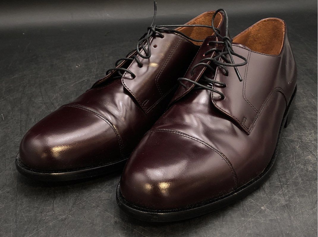 Bostonian Men's First Flex Burgundy Leather Oxford Dress Shoes - Size 10.5M