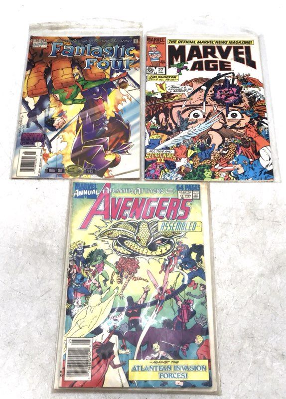 Marvel Universe Master Edition, Avengers Hawkeye And More Comic Book Mixed Lot