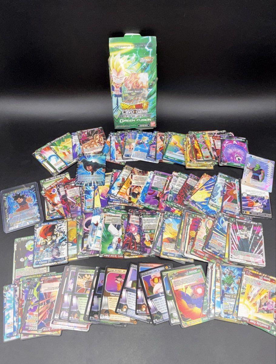 Dragon Ball Card Game Lot Super & Z Mixed Sets Approximately 100+ See Photos