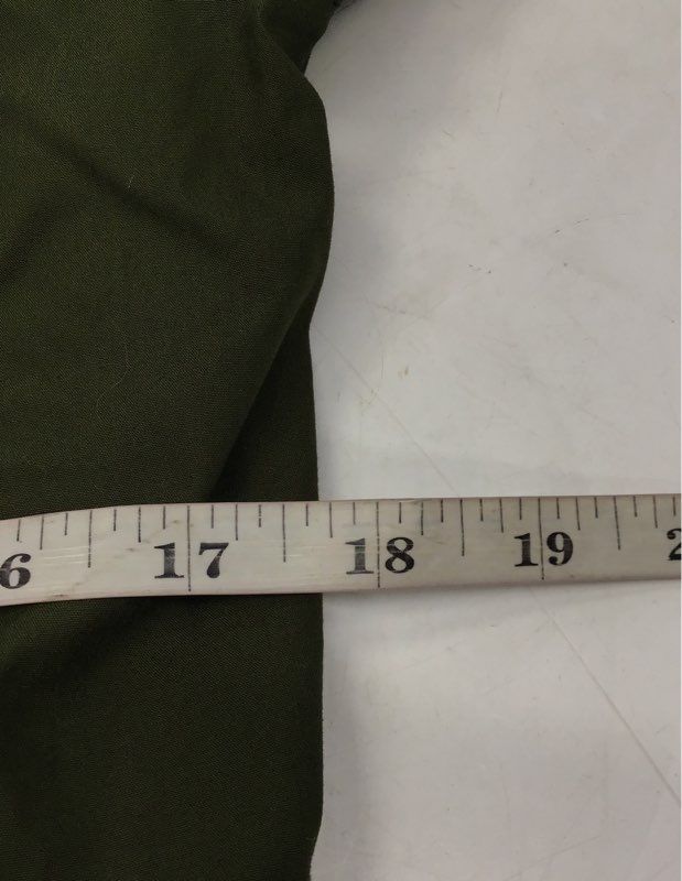 Banana Republic Women's Olive Green Pleated Waist Cotton Shirt Dress Sz XS NWT