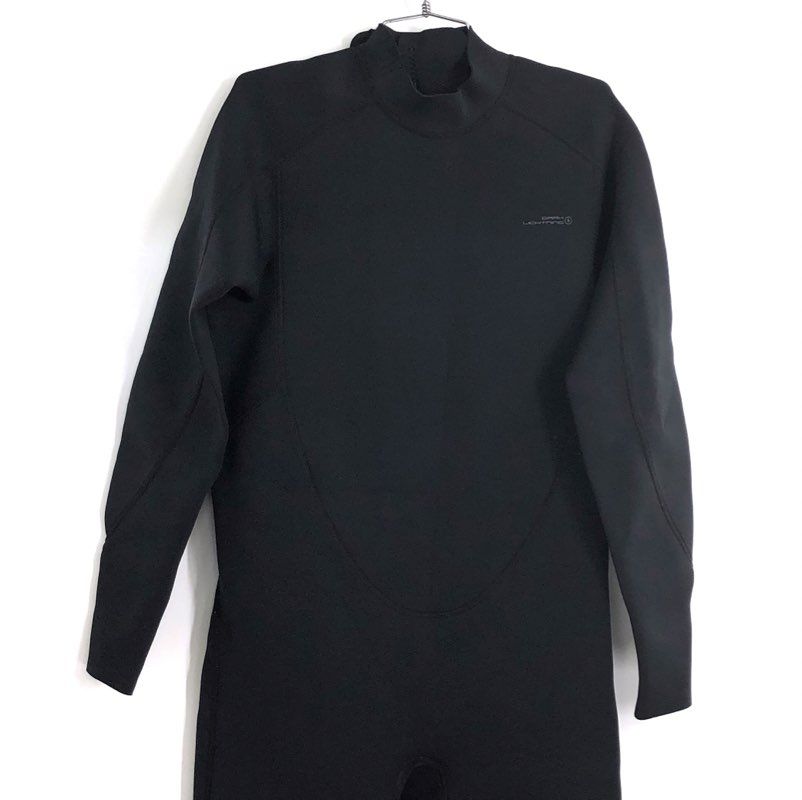 Dark Lightning Full Body Wetsuit Neoprene XXL Black Back Zip Scuba Surfing