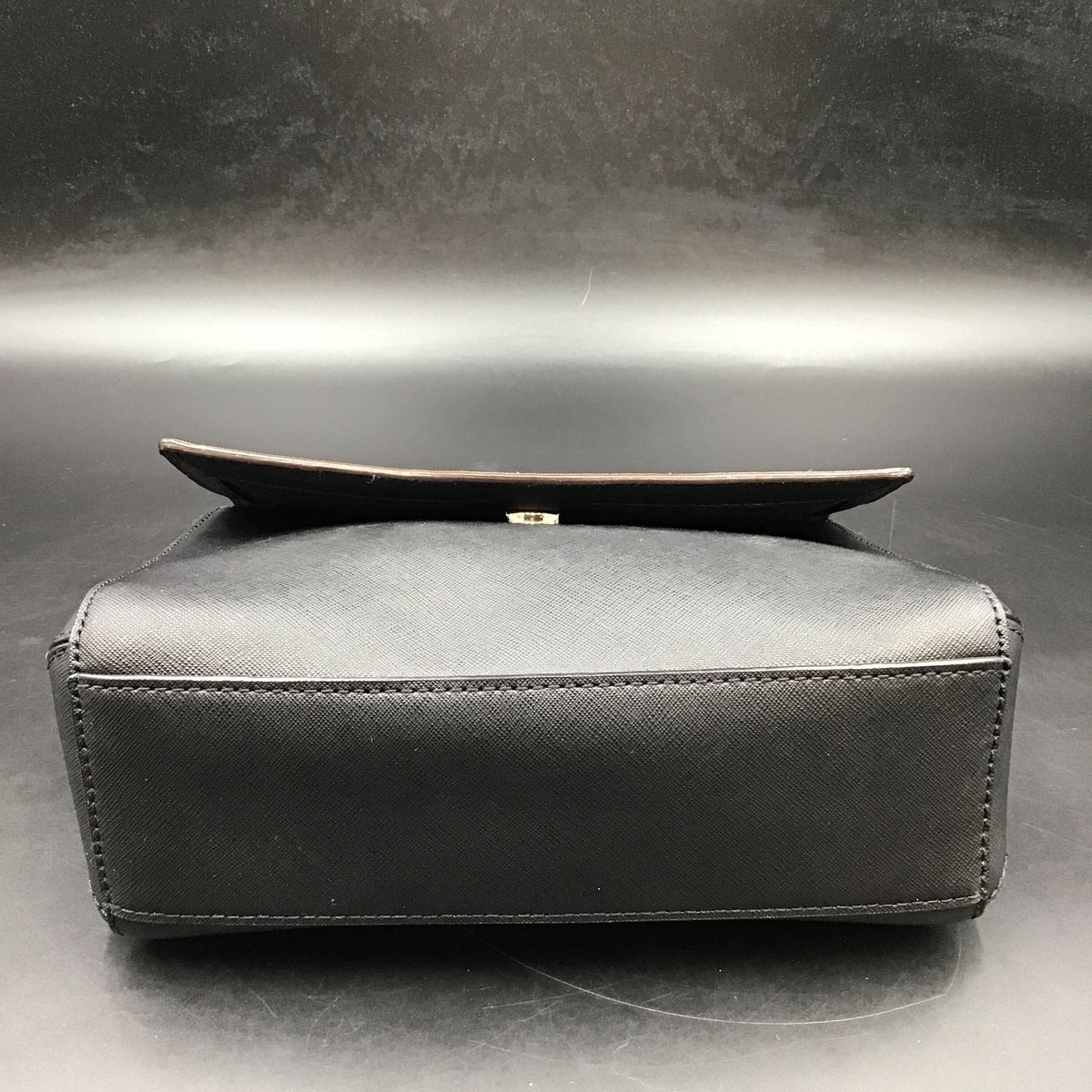 Kate Spade Cream\Black Leather 'Brynlee Color Block' Satchel Bag (+COA)