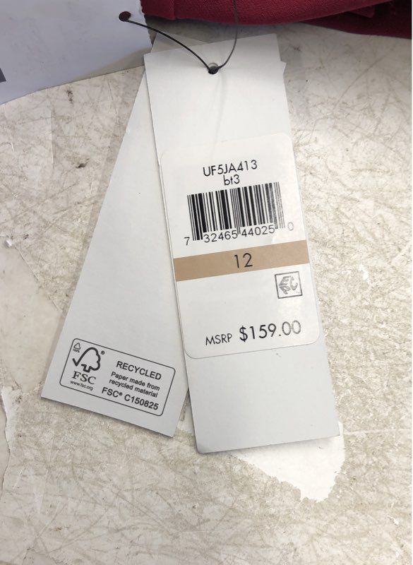 NWT DKNY Women's Red Blazer - Size 12