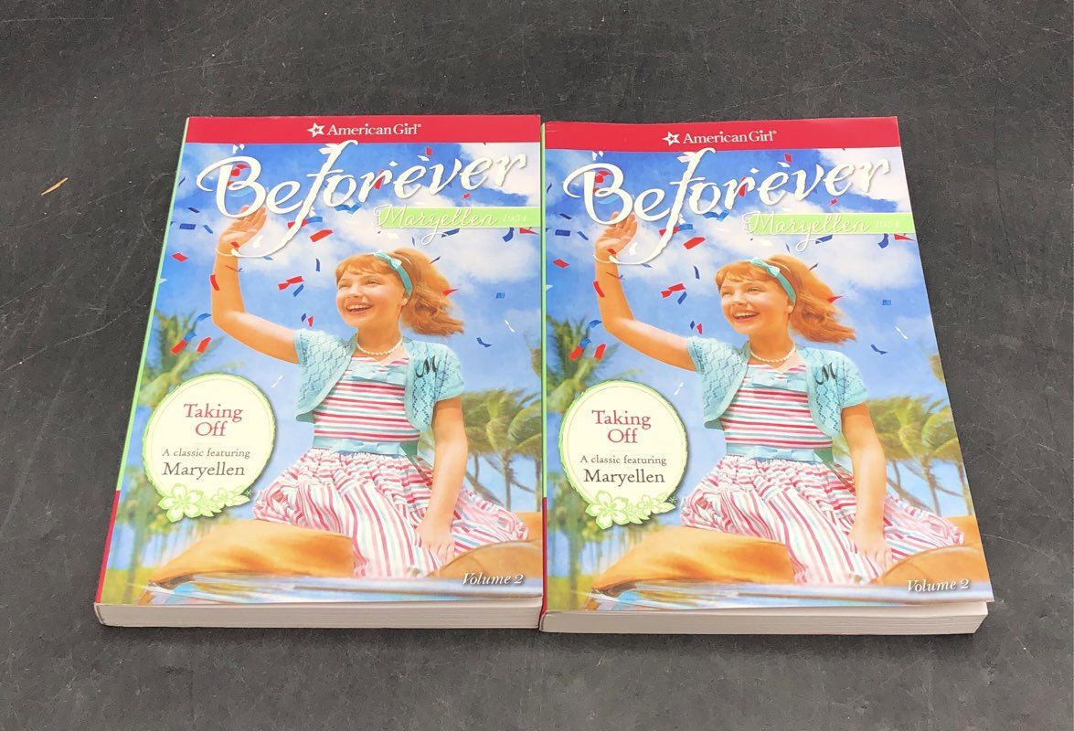 American Girl BeForever Book Lot 6 Maryellen Larkin & Julie Albright Stories