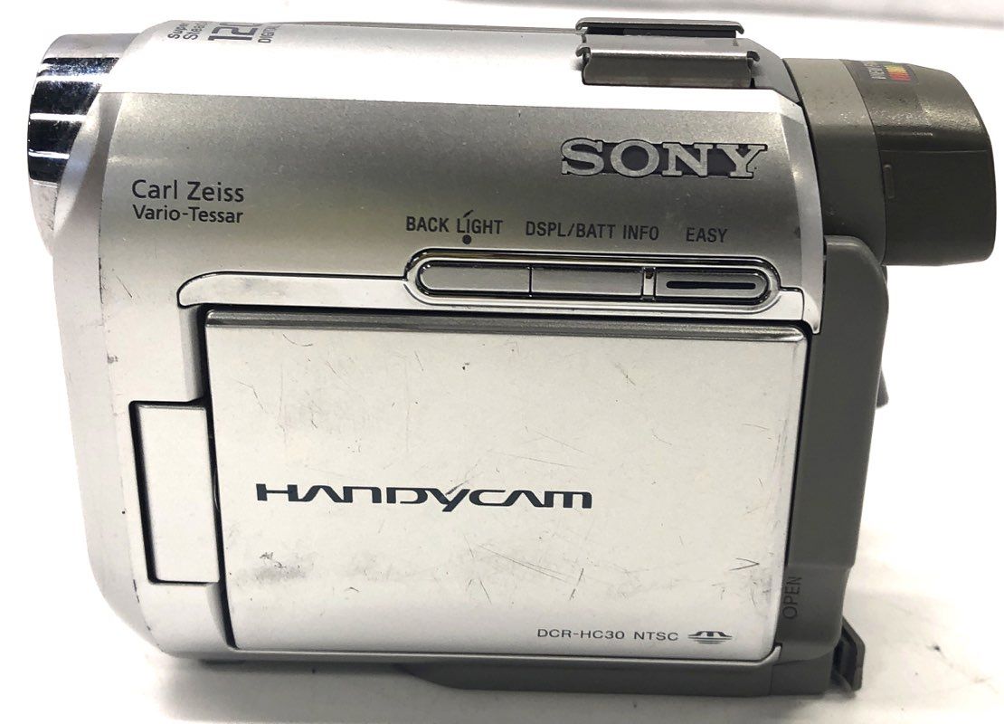 Sony Mavica & Handycam Camcorder Camera Lot Bell & Howell Samsung 4 Pieces
