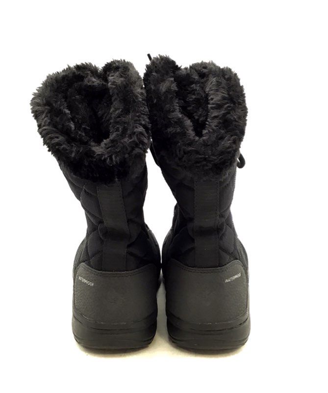 Columbia Women&#39;s Ice Maiden II BL1581-011 Black Shearling Boots - Size 8.5