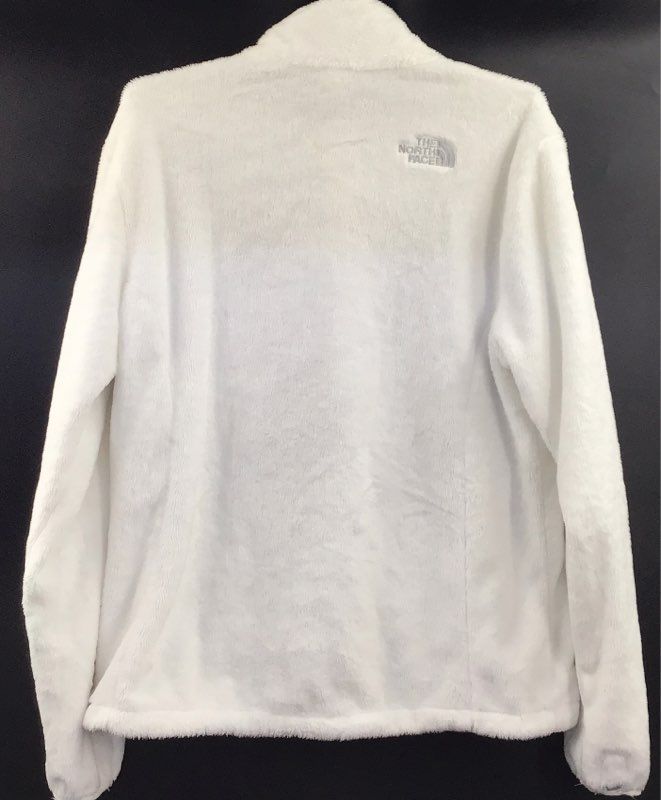 The North Face Women's Osito Full Zip Fleece Jacket White Sz L