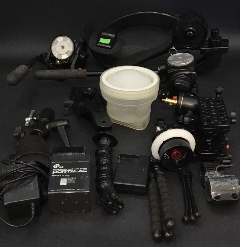 Pergear Tripod Ballhead, Monopod, Adapter &amp; More Camera Accessories Mixed Lot