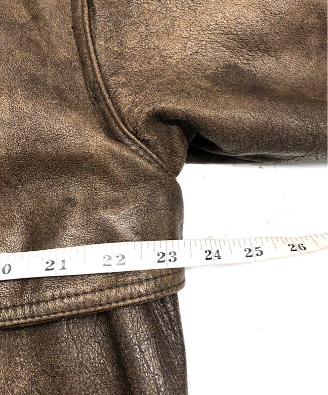 Vintage 90s Adventure Bound Wilsons Brown Leather Field Jacket Thinsulate Sz M