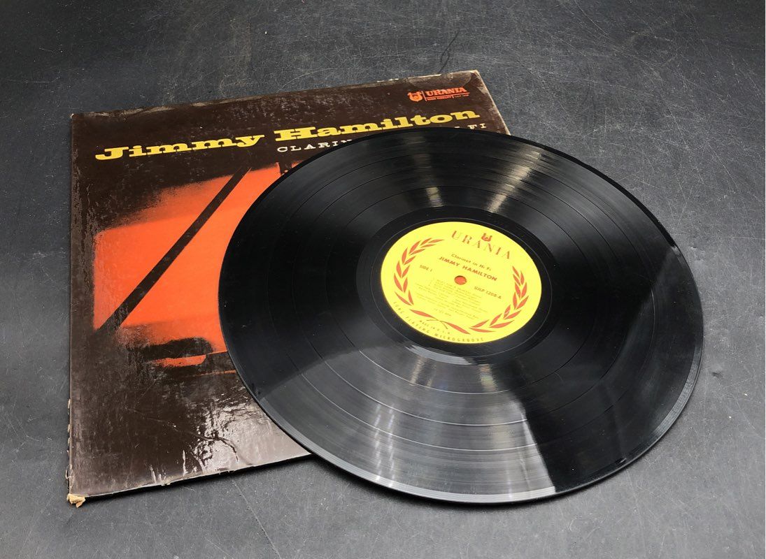 Urania Records Jimmy Hamilton Clarinet In High Fi Vinyl Record