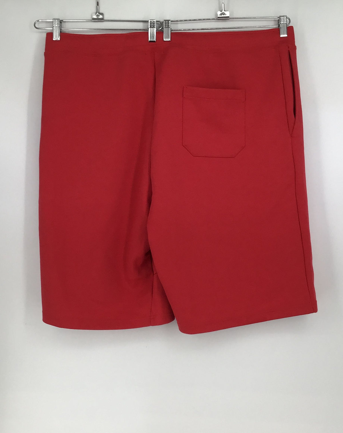 NWT Polo Ralph Lauren Men&#39;s Red Elastic Waist Bermuda Shorts - Size 3XLT