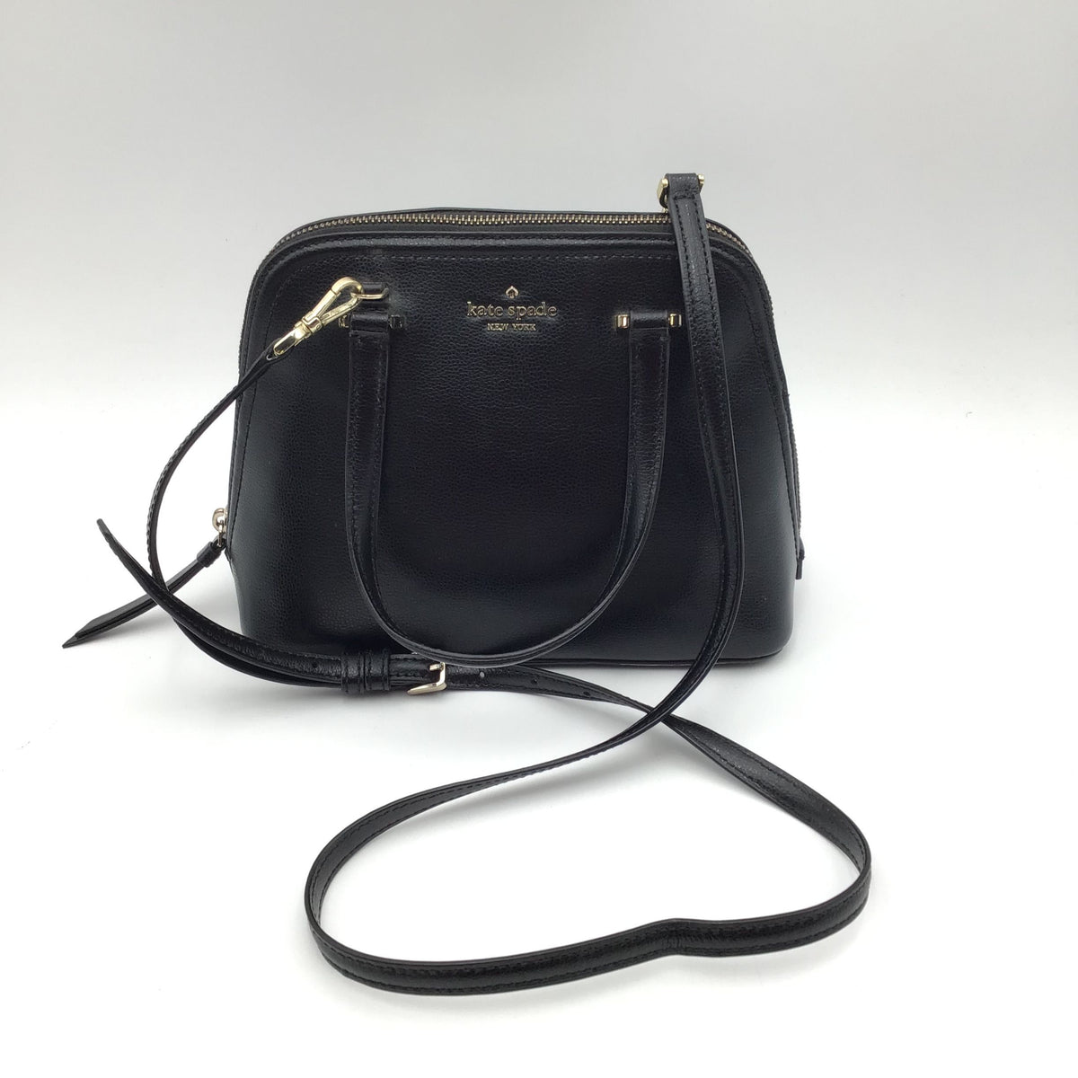 Authentic Kate Spade New York Women&#39;s Black Luxury Crossbody Bag - COA Included