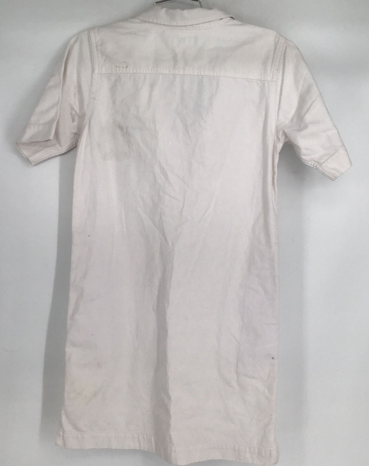 NWT Lauren Ralph Lauren Women&#39;s White Cotton Shift Dress - Size S