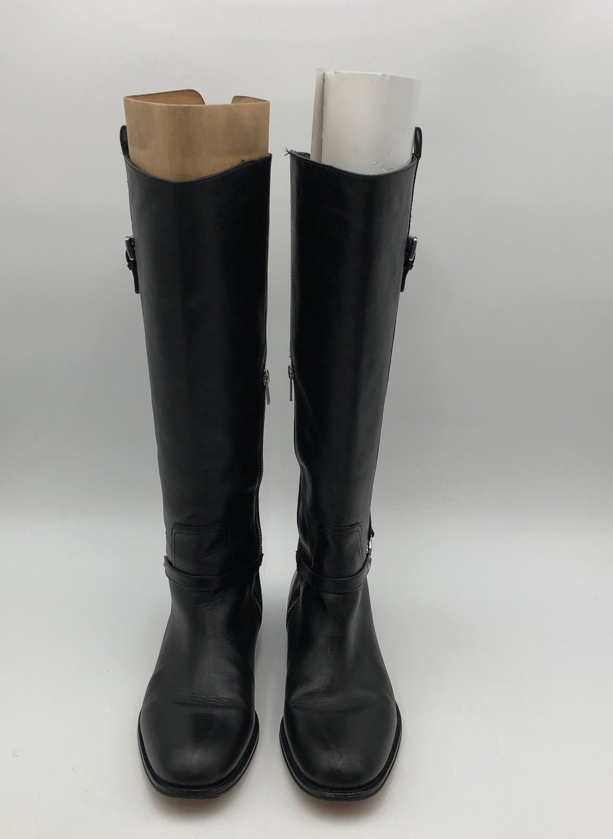 Coach Mulan A4311 Black Leather Riding Knee High Boots Womens Size 9.5B