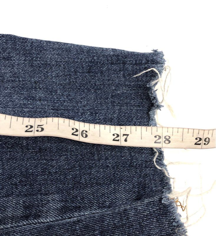 Sam Edelman Women's The Kitten Mid Rise Skinny Ankle Jeans Blue Distressed Sz 27