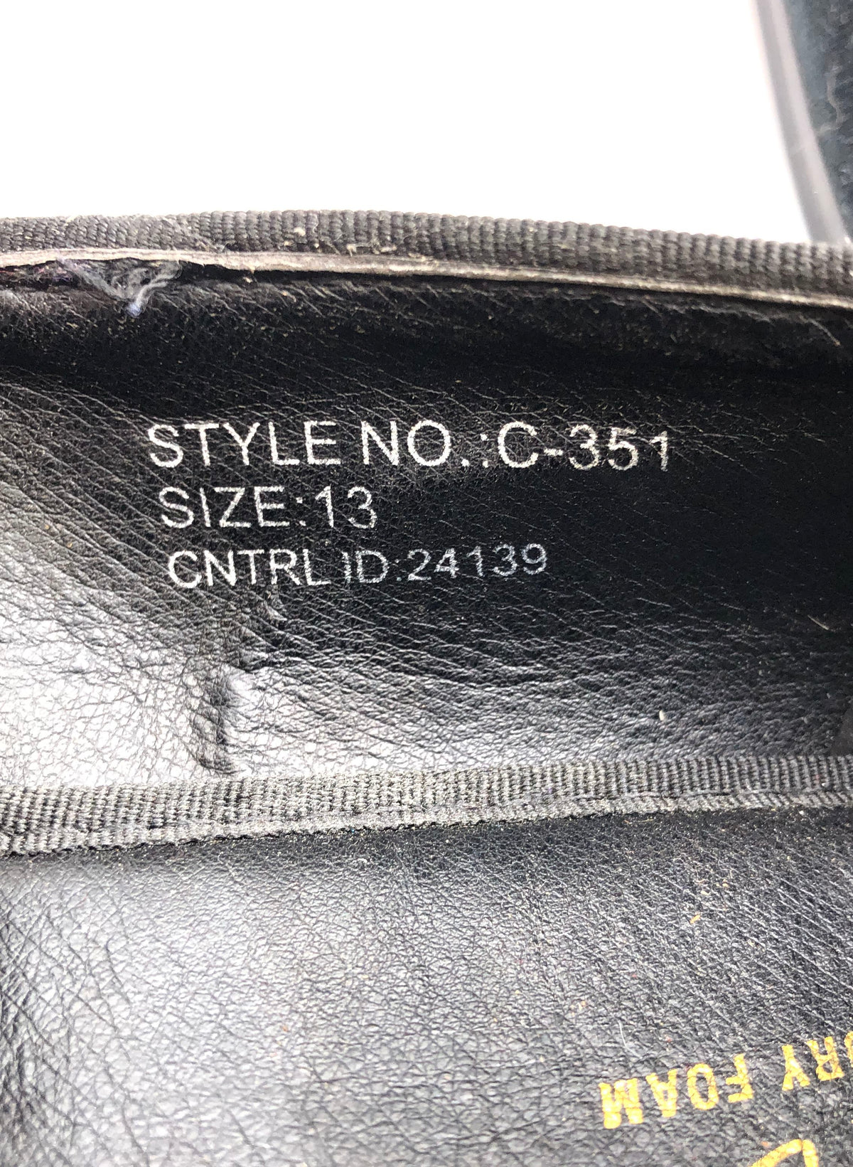 Santino Luciano C-351 Black Velvet Smoking Loafers Men's Shoes Size 13