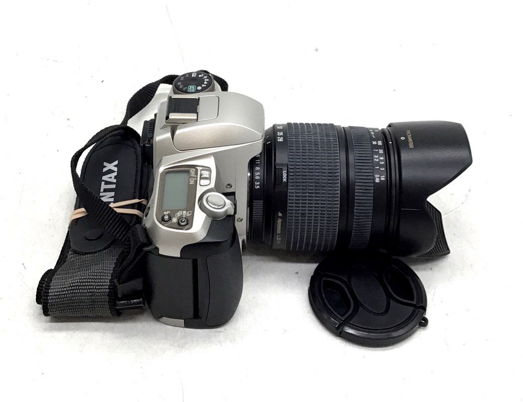 Pentax ZX-L 50 35mm SLR Film Camera With Case & Accessories