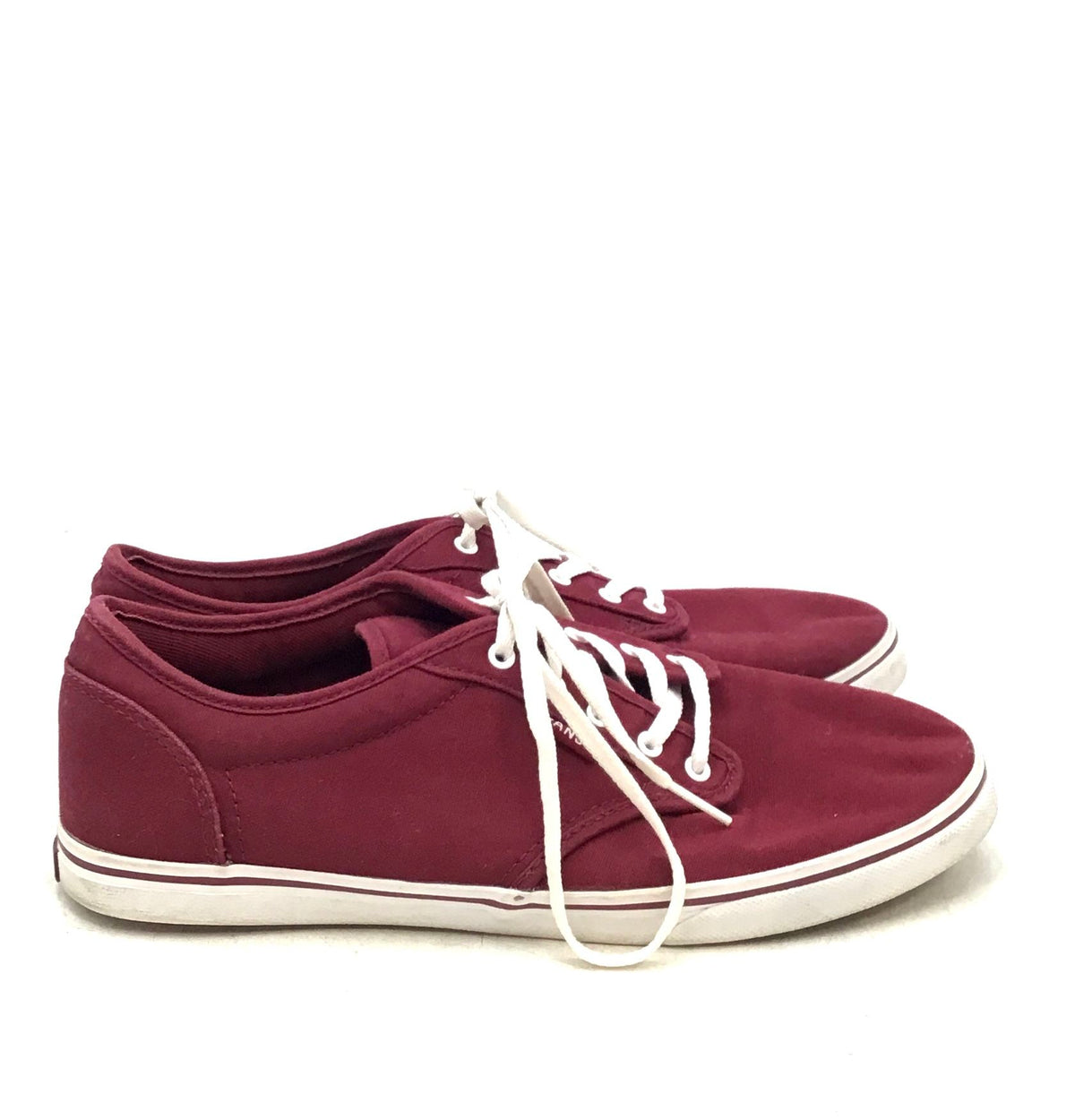 Vans Women&#39;s Off The Wall Maroon Athletic Shoes - Size 9