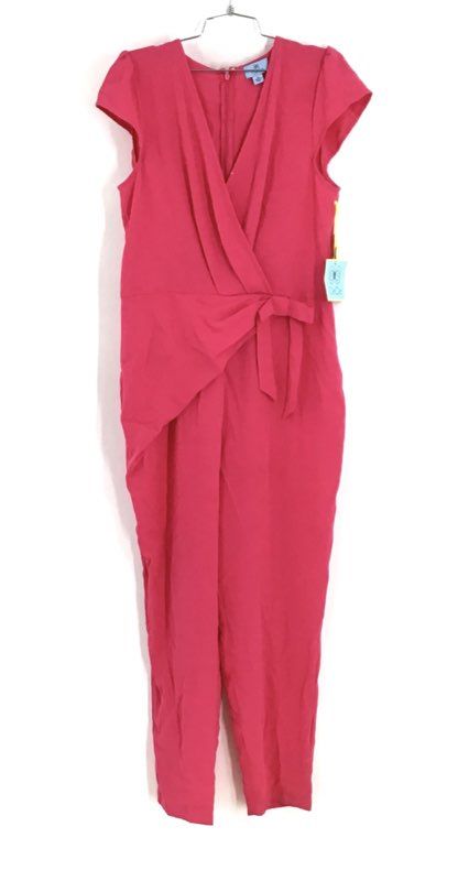 NWT Cece Women&#39;s Fuchsia One-Piece Jumpsuit - Size 12