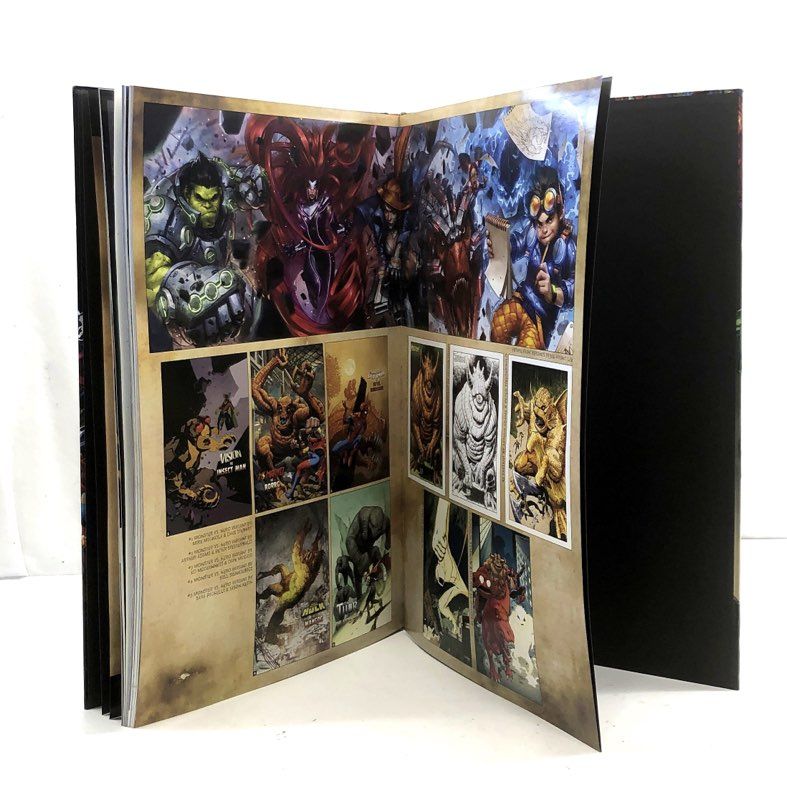 Monsters Unleashed! Hardcover Marvel 2017 Collects #1-5 Bunn McNiven Avengers